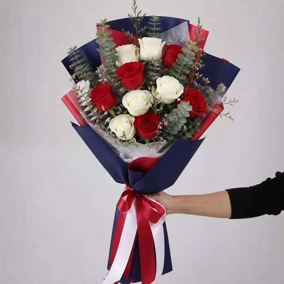 Buket Wisuda Merah Putih
