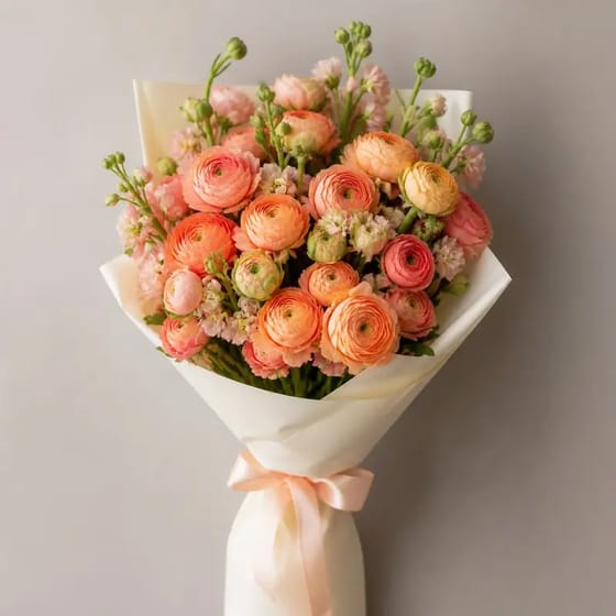 Buket Wisuda Ranunculus