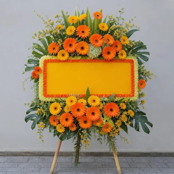 Bunga Ucapan Selamat Gerbera