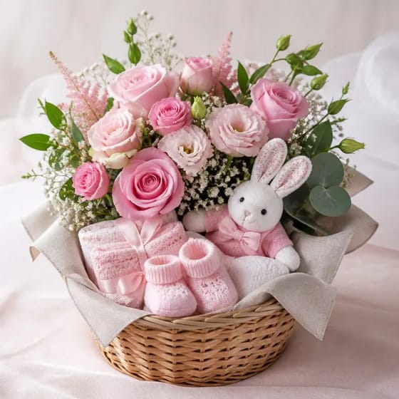 Bunga Ucapan Selamat Baby Born
