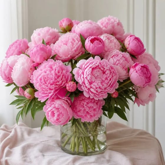 Bunga Ucapan Selamat Peony
