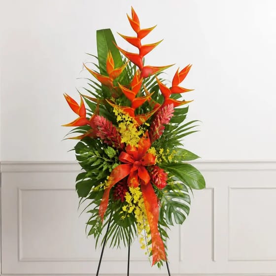 Bunga Ucapan Selamat Heliconia