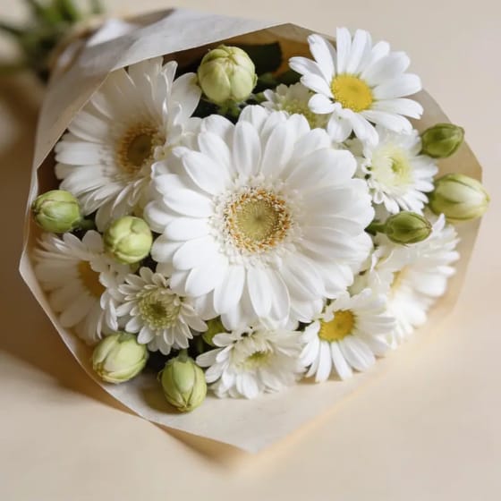 Buket Bunga Mini Daisy