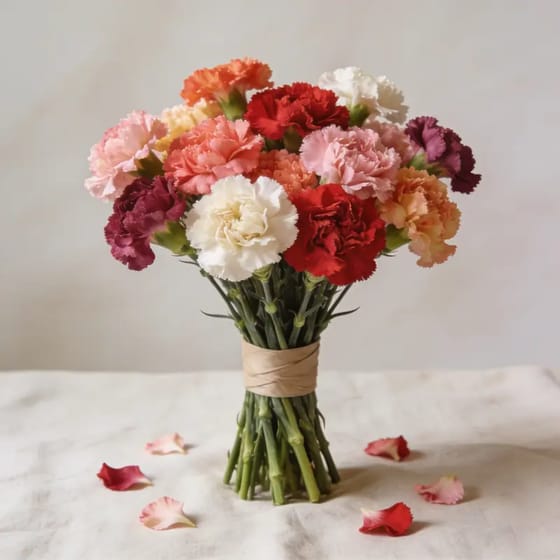 Bunga Segar Carnation Campur