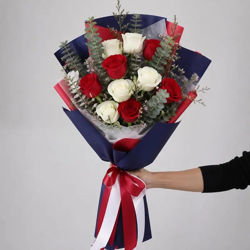 Buket Wisuda Merah Putih