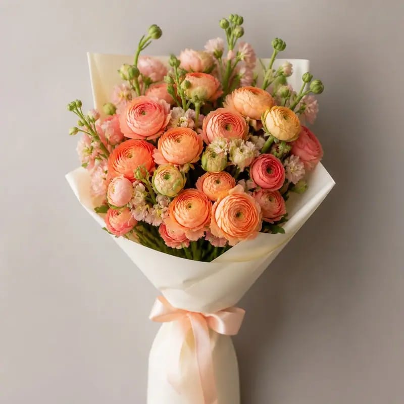 Buket Wisuda Ranunculus
