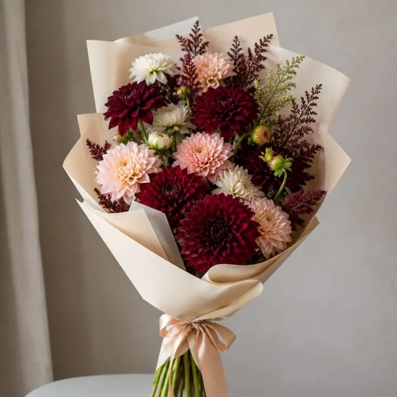 Buket Wisuda Dahlia