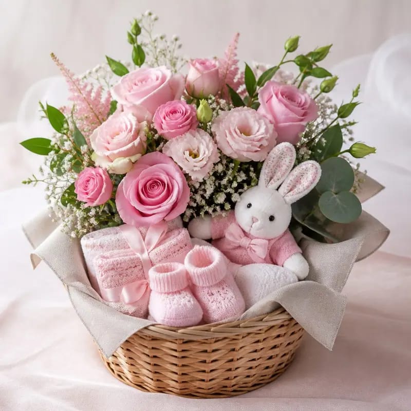 Bunga Ucapan Selamat Baby Born