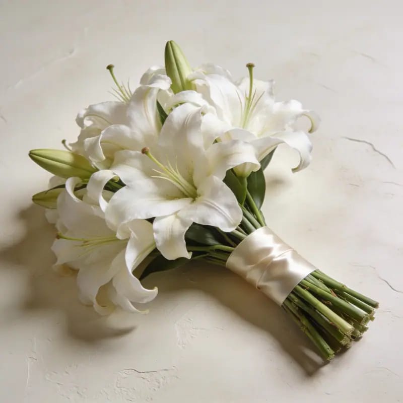 Bunga Segar Lily Oriental