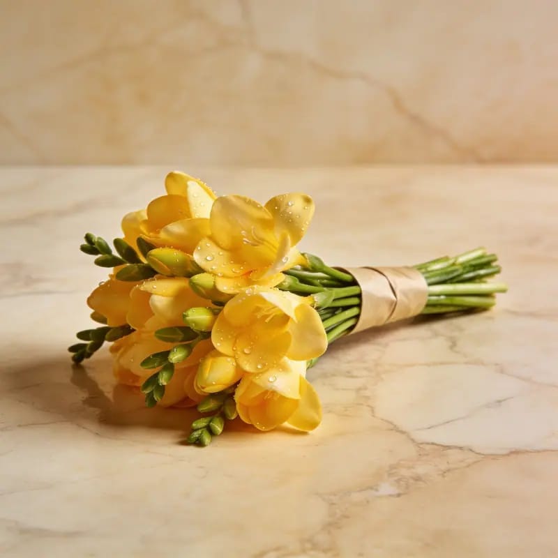 Bunga Segar Freesia Harum