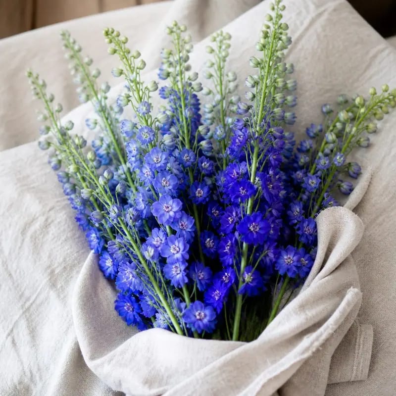 Bunga Segar Delphinium Potong