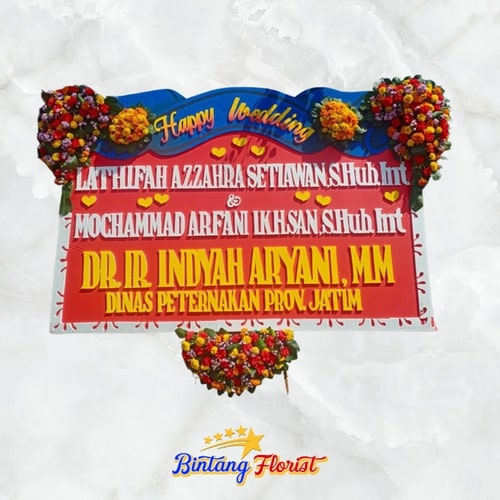 Harga Papan Wedding Murah Gedangan